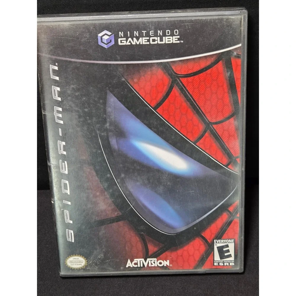 Spider-Man The Movie Nintendo GameCube GC 2002 Activision CIB Black Label‎